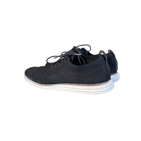 Cole Haan Originals Black Stitchlite Wingtip Oxford Size 10.5 M Classic Business - Picture 3 of 15